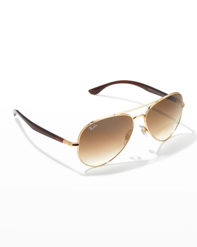 Metal Aviator Sunglasses